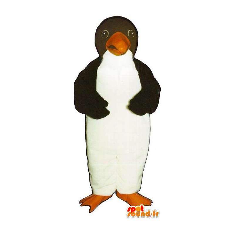 Mascot Schwarz-Weiß-Pinguin - MASFR007483 - Pinguin-Maskottchen