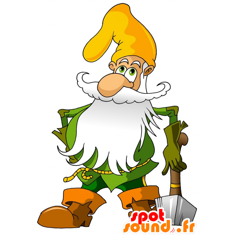 Mascotte nano, vecchio. Leprechaun mascotte - MASFR029703 - Mascotte 2D / 3D