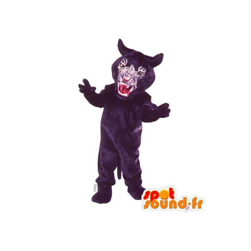 Mascot felle zwarte panter - MASFR007541 - Tiger Mascottes