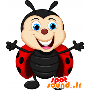 Maskot beruška, půvabné a usměvavý - MASFR030301 - 2D / 3D Maskoti