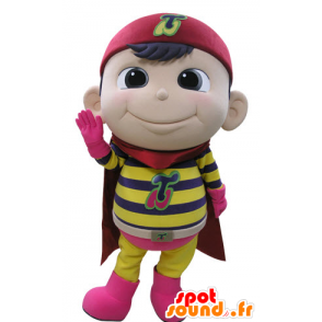 Mascotte d'enfant déguisé en super-héros - MASFR031519 - Mascottes Enfant