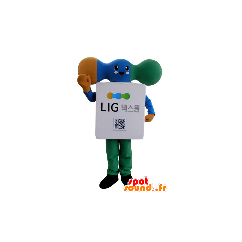 Modem mascot, electronic component - MASFR031523 - Mascots of objects