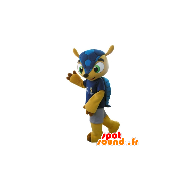 Fuleco mascot, famous Armadillo World Cup 2014 - MASFR031712 - Mascots famous characters