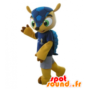 Słynna maskotka fuleco Armadillo World Cup 2014 - MASFR031712 - Gwiazdy Maskotki