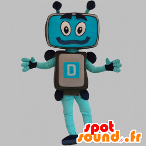 Mascotte de robot, d'ordinateur, d'écran TV - MASFR031875 - Mascottes non-classées