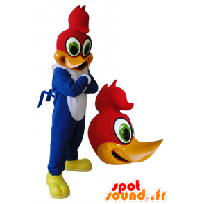 Mascot Woody Woodpecker, berømt Woodpecker tegneserie - MASFR032105 - kjendiser Maskoter