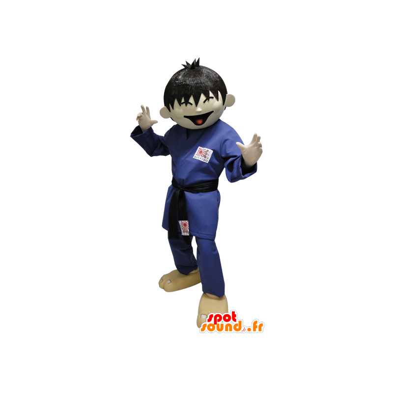 Mascot judoka, karateka. Mascot Asian kimono - MASFR032128 - Human mascots