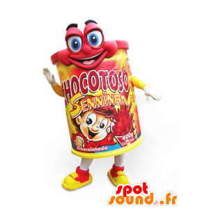 Mascot Chocotoso, bebida de chocolate - MASFR032180 - mascote alimentos