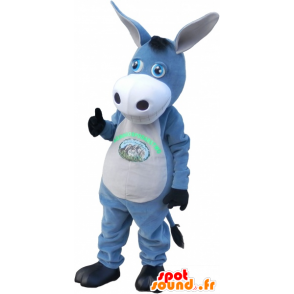 Mascot grå og hvit esel. muldyr maskot. - MASFR032731 - husdyr