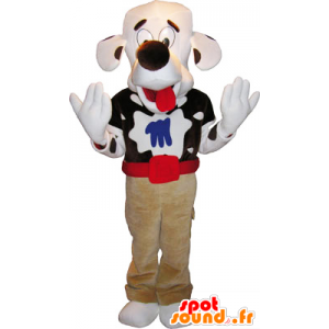 Mascota del perro manchado con una cabeza grande - MASFR032764 - Mascotas perro