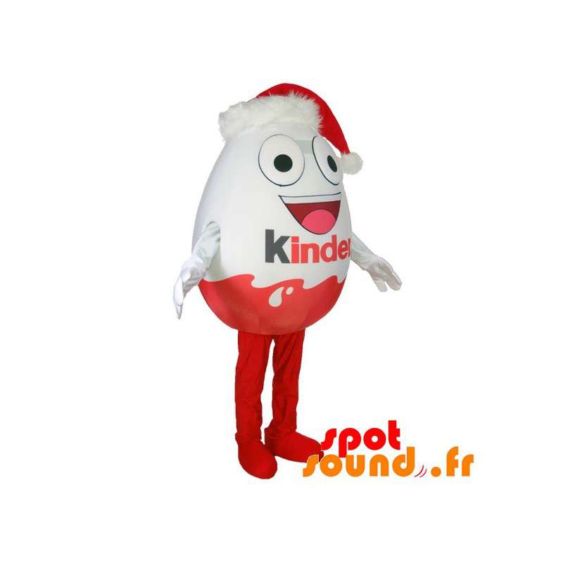 Maskot af det berømte chokoladeæg af mærket Kinder - Spotsound