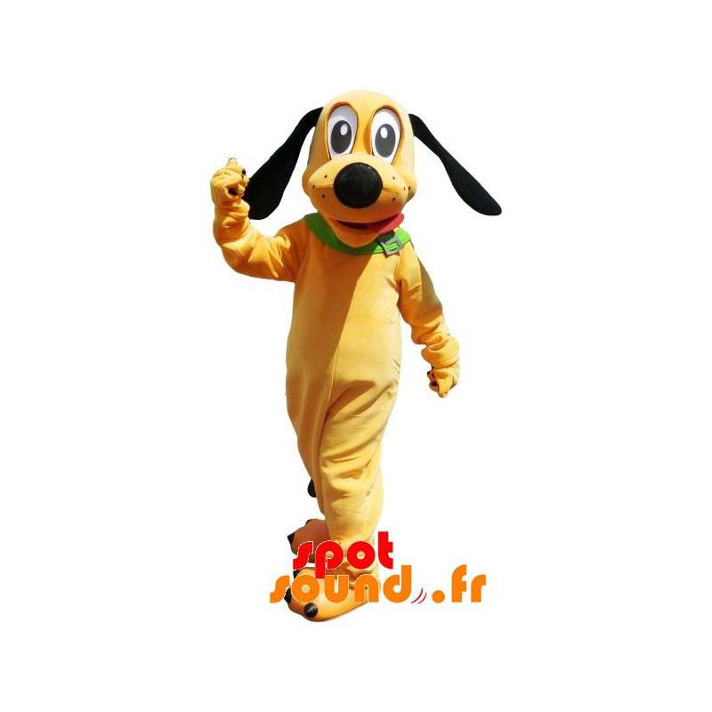 Maskot af Pluto, den berømte gule hund fra Disney - Spotsound