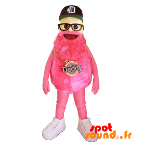 Man Mascot Bearded Famous Brand Daddy - MASFR034320 - Mascots famous characters