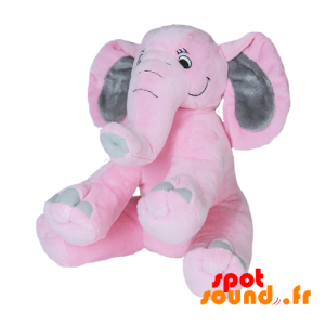 elefante rosa peluche