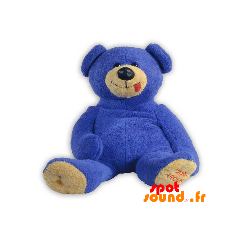 ours bleu peluche