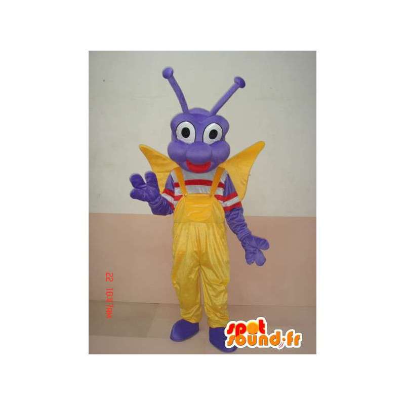 Mascot insecto larva de mariposa - carácter del traje festivo en Mascotas  mariposa Cambio de color Sin cambio Tamaño L (180-190 cm) Croquis antes de  fabricar (2D) No ¿Con la ropa? (si