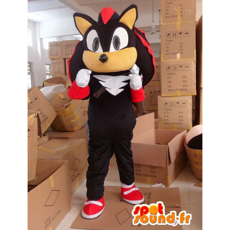 Sonic Azul Sonic Vermelho Sonic Preto - 3 Bonecos Grandes em