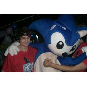 SONIC Mascot - Costume SEGA videogiochi - Blue Hedgehog - MASFR00526 - Famosi personaggi mascotte