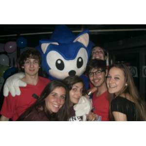 Mascot SONIC - Costume video games SEGA - blauwe egel - MASFR00526 - Celebrities Mascottes