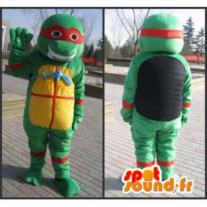 Ninja Turtle Maskottchen - Disguise cartoon - Kostüm - MASFR00166 - Maskottchen-Schildkröte