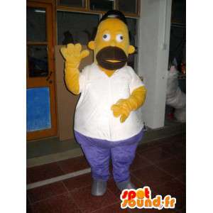 Mascotte de Homer Simpson. Costume de Homer Taille L (175-180 CM)