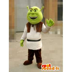 Mascot Shrek - Ogre - Rask levering forkledning - MASFR00150 - Shrek Maskoter