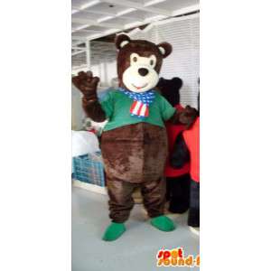 Purchase Brown bear mascot fierce-looking, in sportswear in Bear mascot  Color change No change Size L (180-190 Cm) Sketch before manufacturing (2D)  No With the clothes? (if present on the photo) No