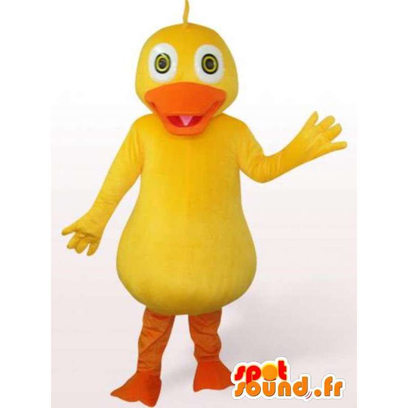 Amarelo mascote pato. Costume Duck em patos mascote Mudança de cor Sem  mudança Cortar L (180-190 Cm) Esboço antes da fabricação (2D) Não Com as  roupas? (se presente na foto) Não Acessórios