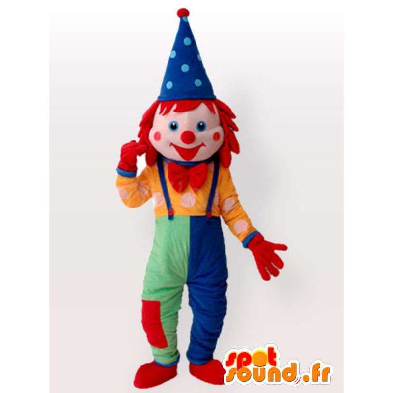 Acquista Clown mascotte Lutin - costume multicolor con accessori