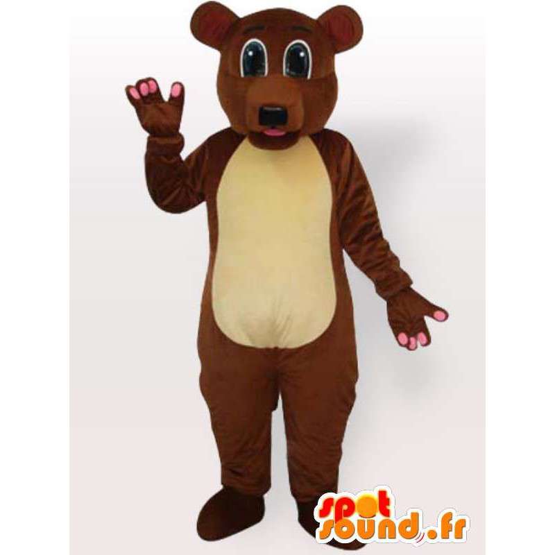 Costume ours brun toutes tailles - Déguisement ours brun dans Mascotte d' ours Changement de couleur Pas De Changement Taille L (180-190 Cm) Bon a  tirer Non Avec les vêtements ? (si présents