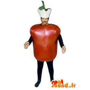 Tomato Costume - tomaat kostuum met toebehoren - MASFR001107 - fruit Mascot