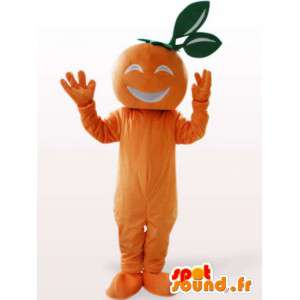 Mascot abrikoos - de oranje vruchten kostuum - MASFR00947 - fruit Mascot