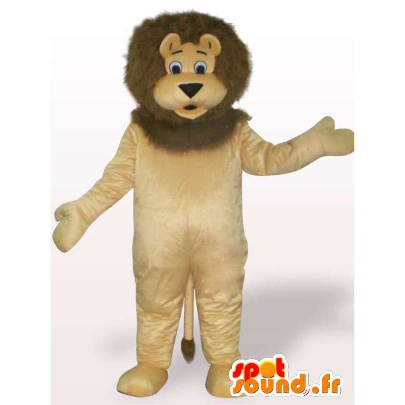 ライオンマスコット の ライオンのマスコットの大きなたてがみ ライオン着ぐるみテディベア 色変更 変化なし 切る L 180 190センチ 撮影に最適 番号 服とは 写真にある場合 番号 付属品 番号