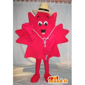 Mascot representing the maple disguise Canada Special - MASFR001671 - Mascots of plants