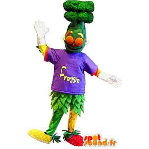 Di frutta e verdura, insalata cocktail mascotte costume - MASFR001676 - Mascotte di frutta