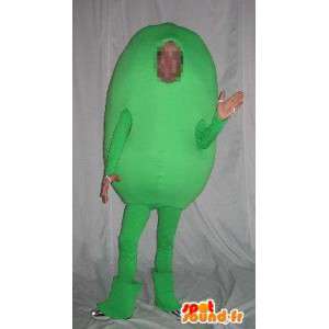 Character mascot potato green vegetable costume - MASFR001684 - Mascot of vegetables