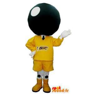 Mascot head bowling ball, bowling disguise - MASFR001688 - Mascots of objects