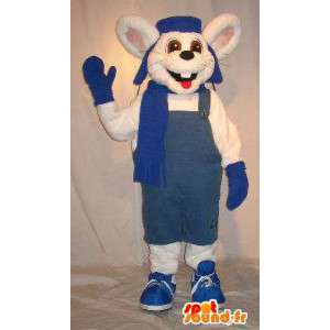Mouse mascot winter dress, costume mouse - MASFR001830 - Mouse mascot