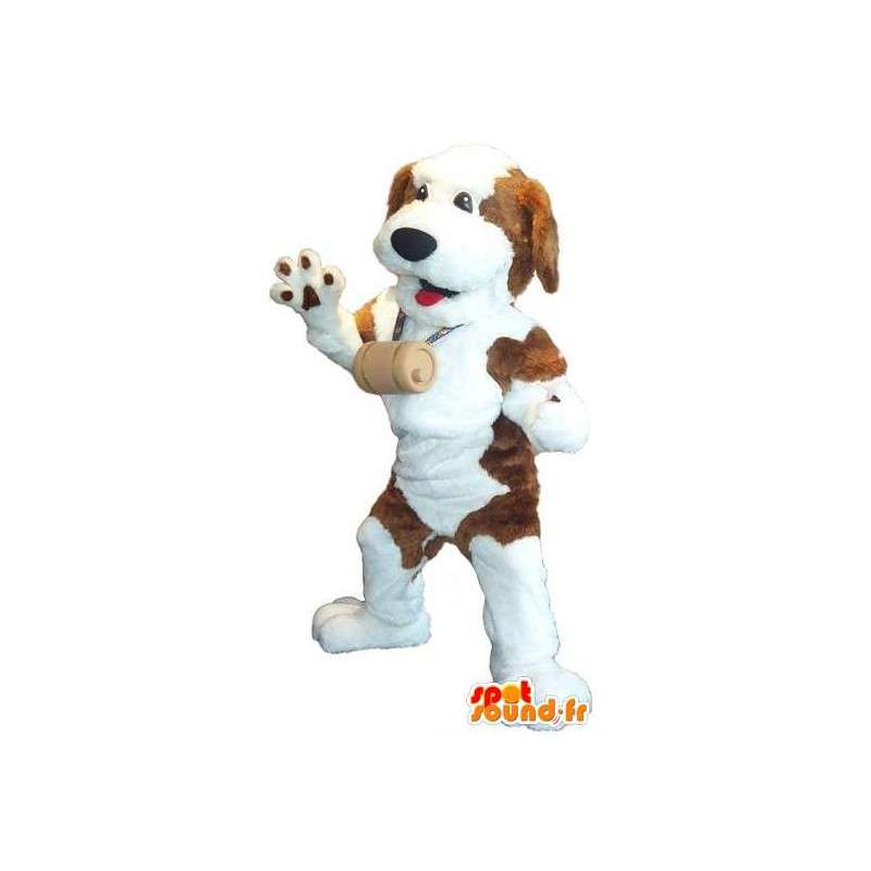 犬マスコット の マスコットセントバーナード山の犬の衣装