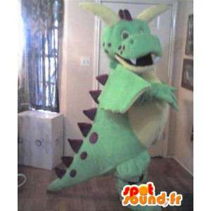 Mascot representerer en drage, monster fortelling forkledning - MASFR002295 - dragon maskot