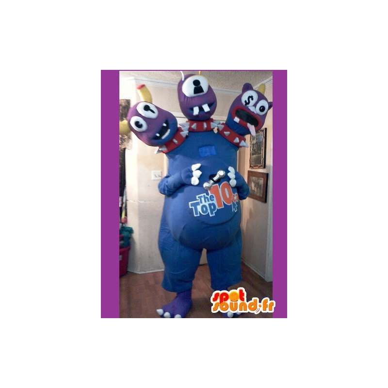 Costume de cyclope de monstre bleu Costume d'Halloween pour