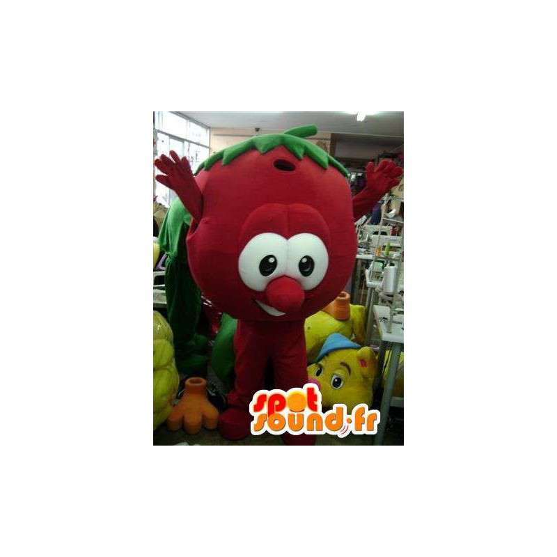 Mascotte rood fruit - rood fruit Disguise - MASFR002753 - fruit Mascot