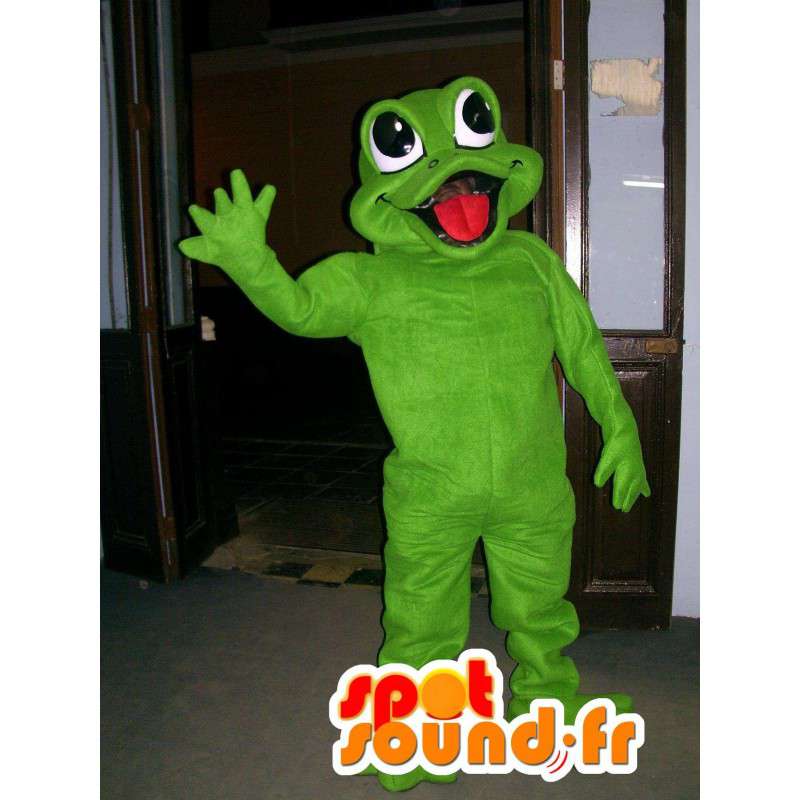 Mascotte reuze groene kikker - Frog Costume - MASFR002819 - Kikker Mascot