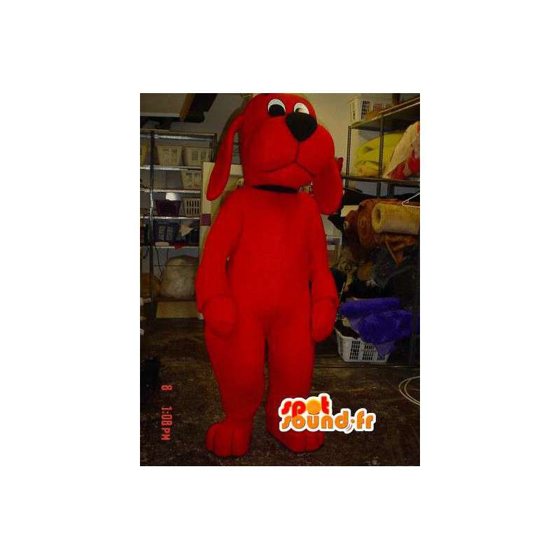 犬マスコット の レッドドッグマスコット 巨大な赤い犬の衣装 色変更 変化なし 切る L 180 190センチ 撮影に最適 番号 服とは 写真にある場合 番号 付属品 番号
