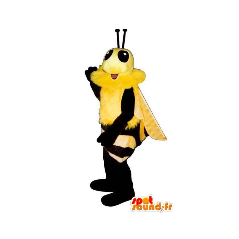 Mascot Riesenbiene - Bienenkostüm gefüllt - MASFR003144 - Maskottchen Biene