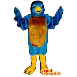 Twitter blue bird mascot - Costume of the bird Twitter - MASFR003146 - Mascot of birds