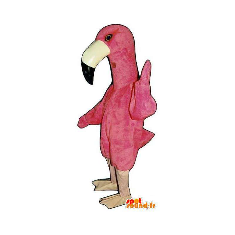 Acquista Mascot fenicottero - fenicottero rosa costume di peluche