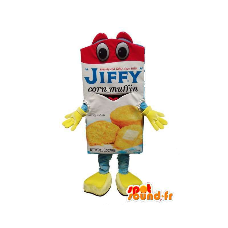 Mascotte de brique de jus de fruit - Costume de jus de fruit - MASFR003331 - Mascottes Fast-Food