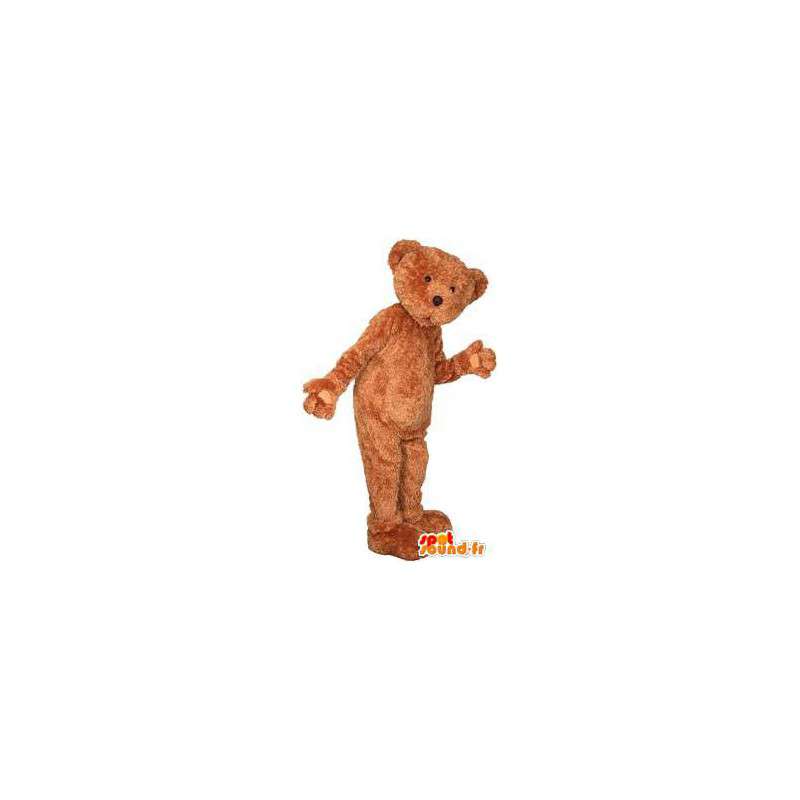 Mascotte d'ours marron en peluche - Costume d'ours marron - MASFR003429 - Mascotte d'ours