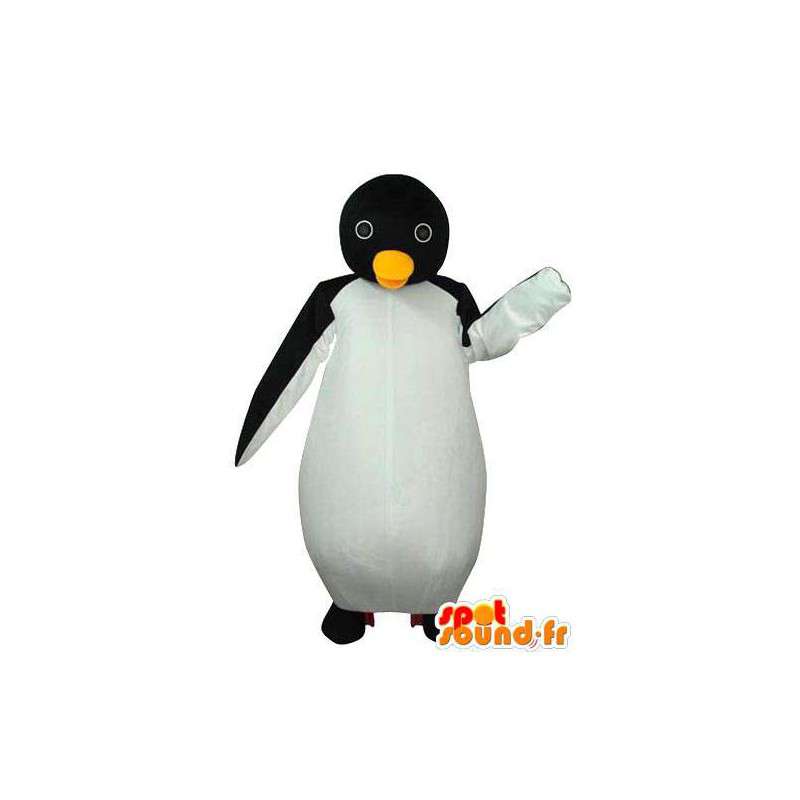 ペンギンのマスコット の コスチューム黒と白のペンギン ペンギン武装具